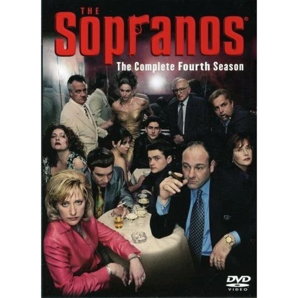 The Sopranos The Complete Fourth Season DVD Box Set HBO Crime Drama TV Series